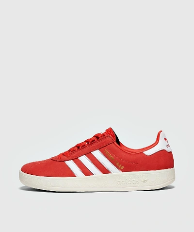 Adidas red best sale trimm trab