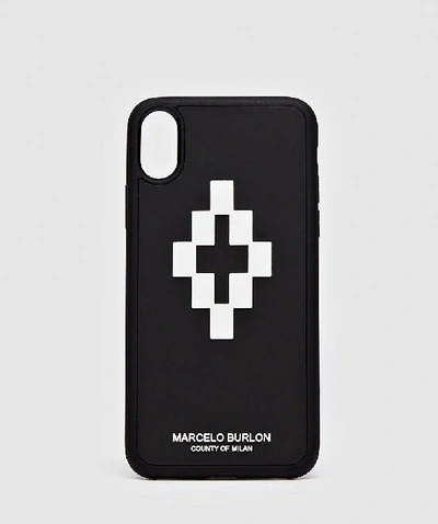 Shop Marcelo Burlon County Of Milan Marcelo Burlon Cross 3d Iphone X Case