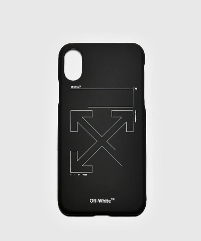 Shop Off-white C/o Virgil Abloh Unfinished Iphone Xs Cover