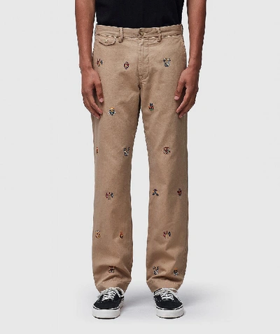 Shop Polo Ralph Lauren Straight Fit Bedford Pant In Tan