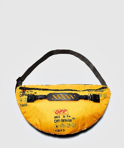 Shop Off-white Industrial Medium Bumbag In Yellow