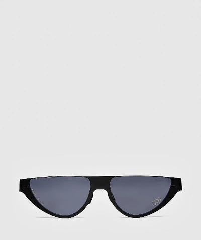 Shop Mykita X Martine Rose Kitt Sunglasses In Black