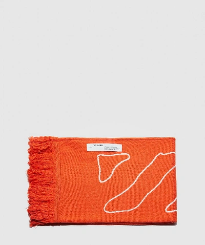 Shop Off-white C/o Virgil Abloh Abstract Arrows Scarf