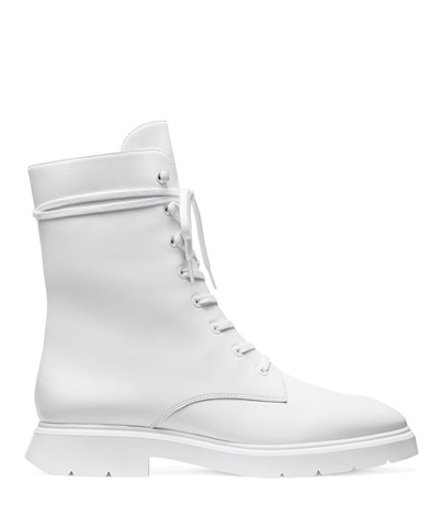 stuart weitzman boots white