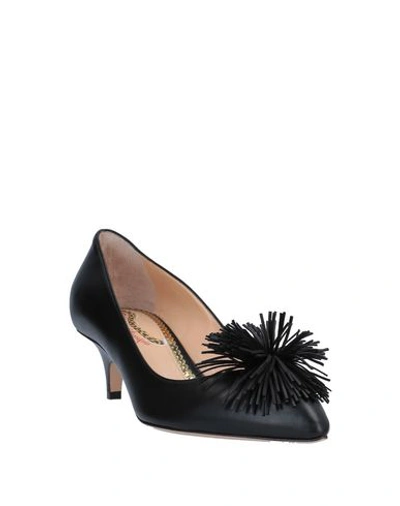 Shop Charlotte Olympia Pumps In Black