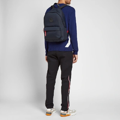 Shop Moncler Pierrick Backpack In Blue
