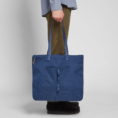 Shop Ymc You Must Create Ymc Climber Tote Bag In Blue