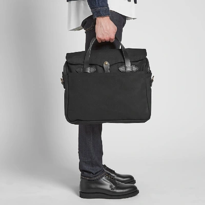 Shop Filson Original Briefcase In Black