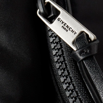 Shop Givenchy Logo Taping Waist Bag In Black