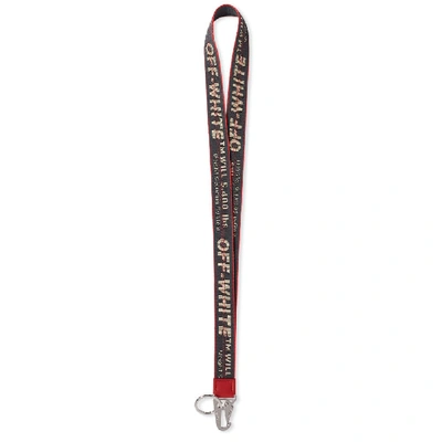 Shop Off-white Industrial Lanyard In Grey