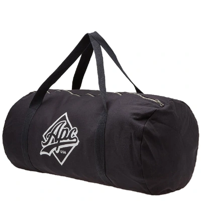 Shop Apc A.p.c. Us Sport Duffel Bag In Blue