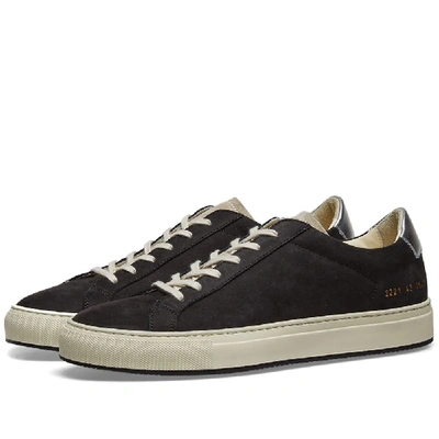 Shop Common Projects Retro Low Special Edition In Black