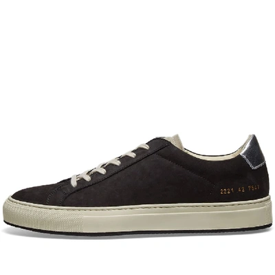 Shop Common Projects Retro Low Special Edition In Black