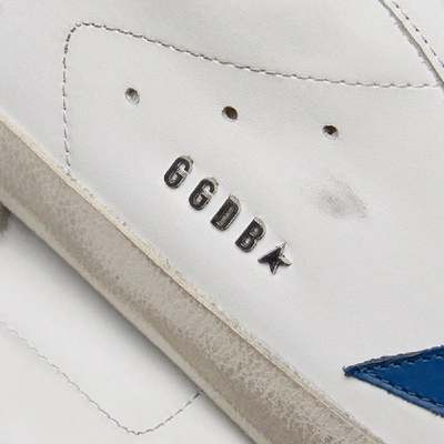 Shop Golden Goose Superstar Leather Sneaker In White