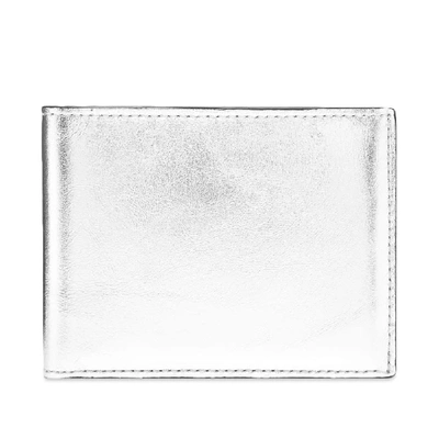 Shop Common Projects Standard Wallet In Silver