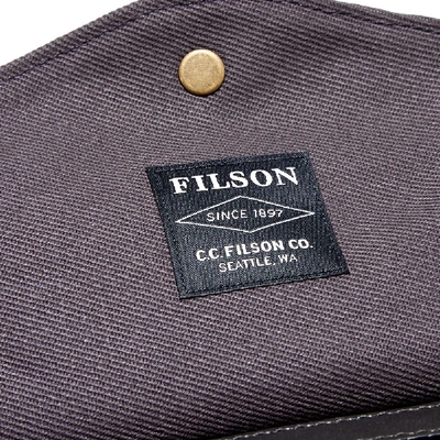 Shop Filson Medium Duffel Bag In Grey