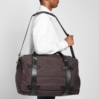 Shop Filson Medium Duffel Bag In Grey