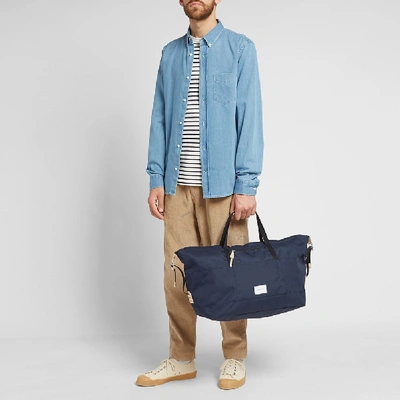 Shop Sandqvist Milton Weekend Bag In Blue