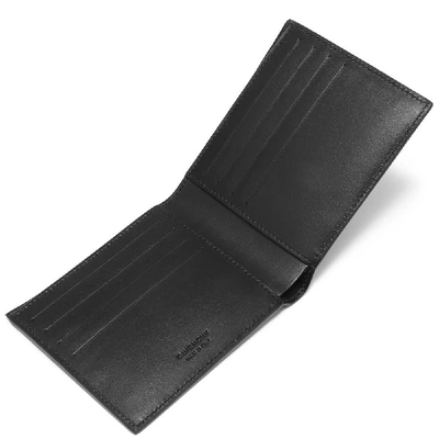 Shop Givenchy Wave Logo Billfold Wallet In Black