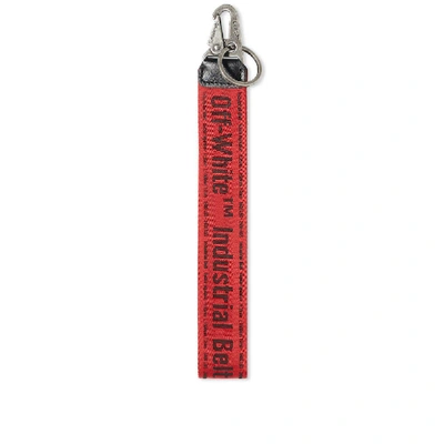 Shop Off-white Industrial Key Holder In Red