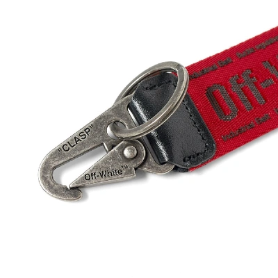 Shop Off-white Industrial Key Holder In Red