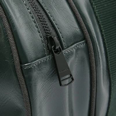 Shop Fred Perry Authentic Tonal Barrel Bag In Green
