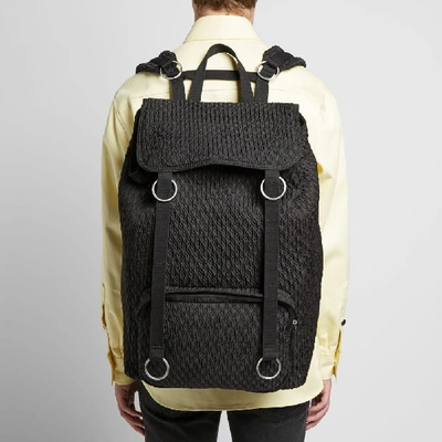 Shop Eastpak X Raf Simons Topload Loop Backpack In Black