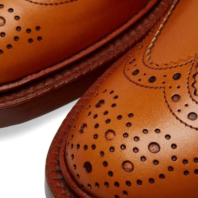 Shop Tricker's Bourton Derby Brogue In Brown