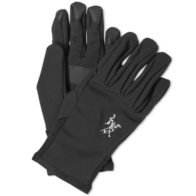 Shop Arc'teryx Venta Glove In Black