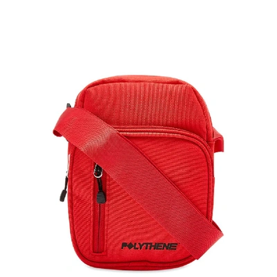 Shop Polythene Optics Shoulder Bag In Red