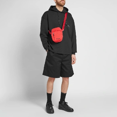 Shop Polythene Optics Shoulder Bag In Red