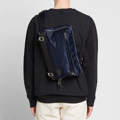 Shop Master-piece Lightning Shoulder Bag In Blue