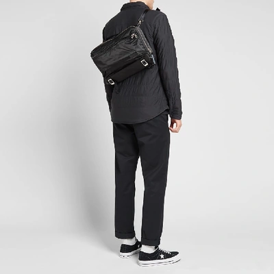 Shop Master-piece Lightning Shoulder Bag In Black