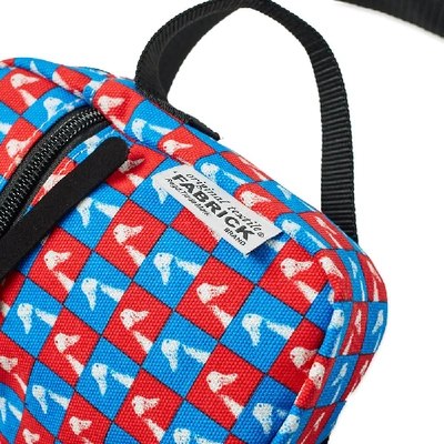 Shop Futur X Medicom Fabrick Shoulder Bag In Red