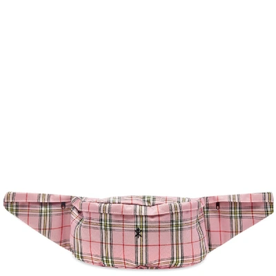 Shop Opening Ceremony Plaid Waist Bag In Pink