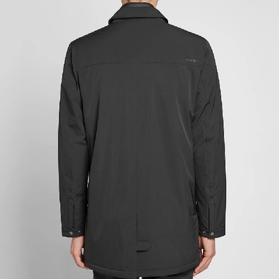 Shop Nn07 Blake Technical Car Coat In Black