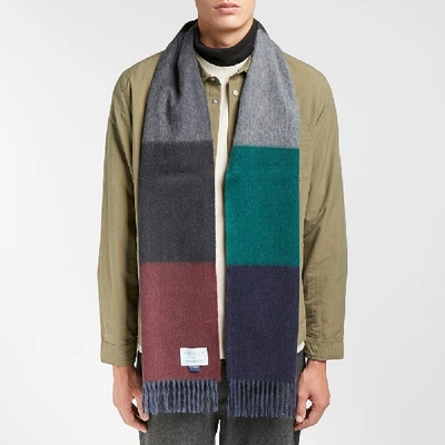 Shop Norse Projects X Begg & Co. Scarf In Multi