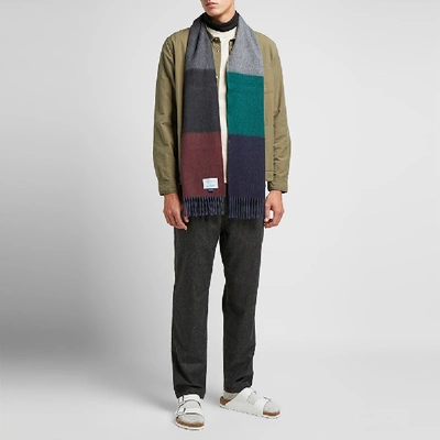 Shop Norse Projects X Begg & Co. Scarf In Multi