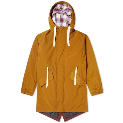 Shop Acne Studios Ozzy Padded Parka In Brown