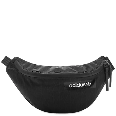 Shop Adidas Originals Adidas Future Waist Bag In Black