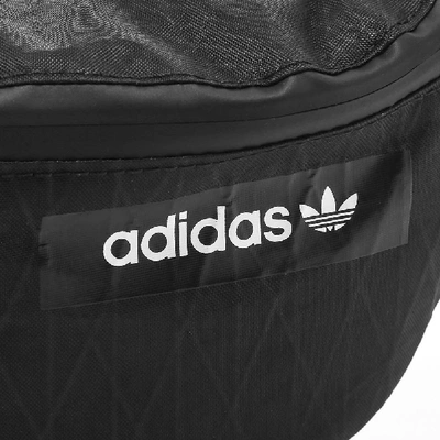 Shop Adidas Originals Adidas Future Waist Bag In Black