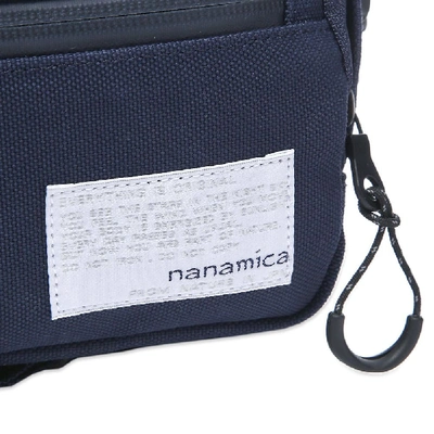Shop Nanamica Waist Bag In Blue