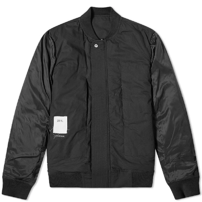 Shop End. X Rick Owens Drkshdw Cop Flight Jacket In Black