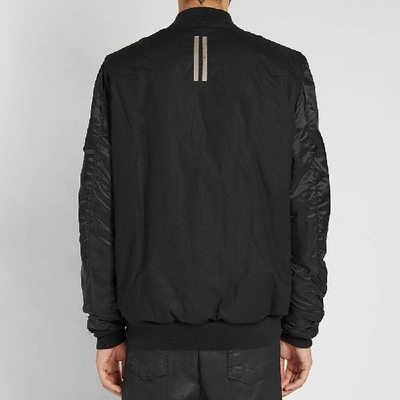 Shop End. X Rick Owens Drkshdw Cop Flight Jacket In Black