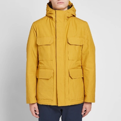 Shop Norse Projects Cambric Nunk Jacket In Yellow