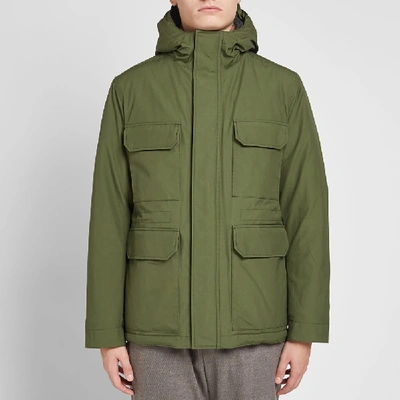 Shop Norse Projects Cambric Nunk Jacket In Green