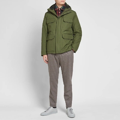Shop Norse Projects Cambric Nunk Jacket In Green