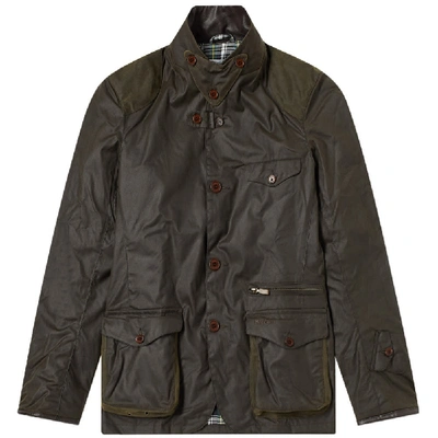 Barbour icons beacon best sale sports waxed cotton jacket