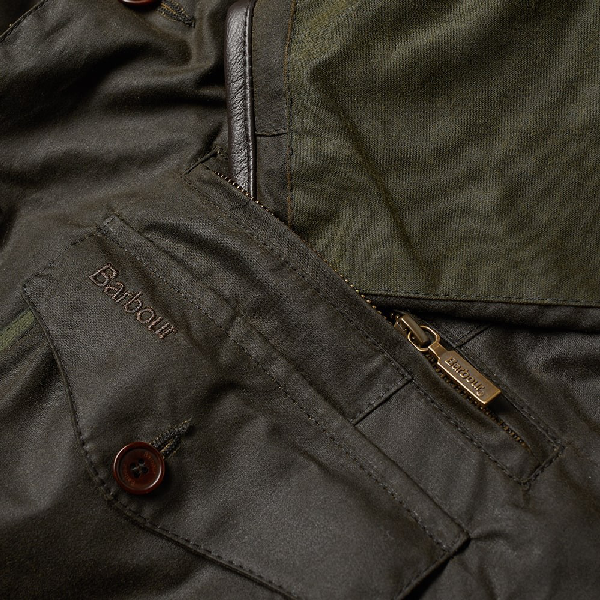 Barbour 125th Anniversary Icons Beacon Sports Wax Jacket In Green | ModeSens