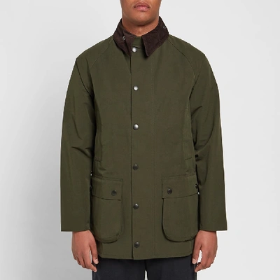 Shop Barbour Sl Beaufort Casual Jacket - White Label In Green